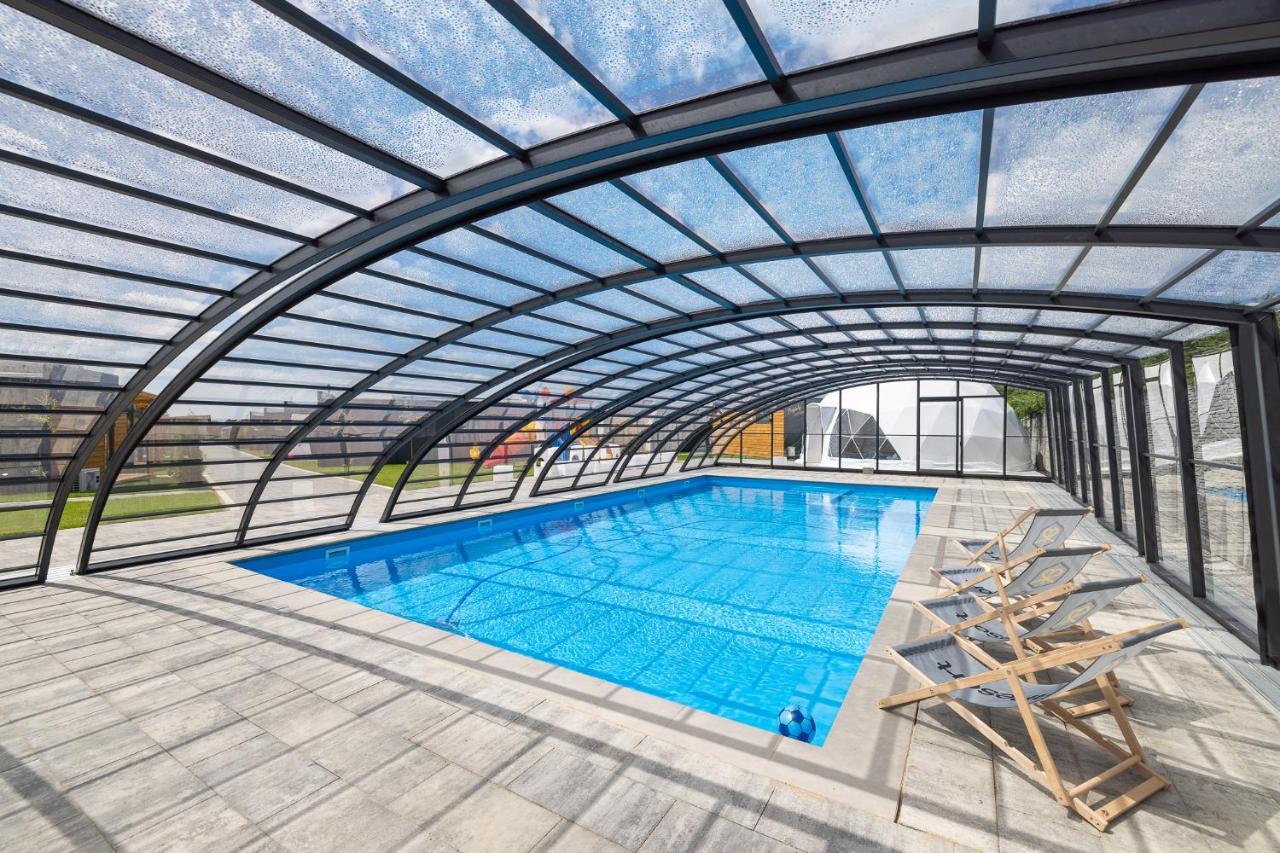 Rresort - Domki Z Krytym I Podgrzewanym Basenem, Sauna, Wifi, Parking W Cenie! Rewal Exterior photo
